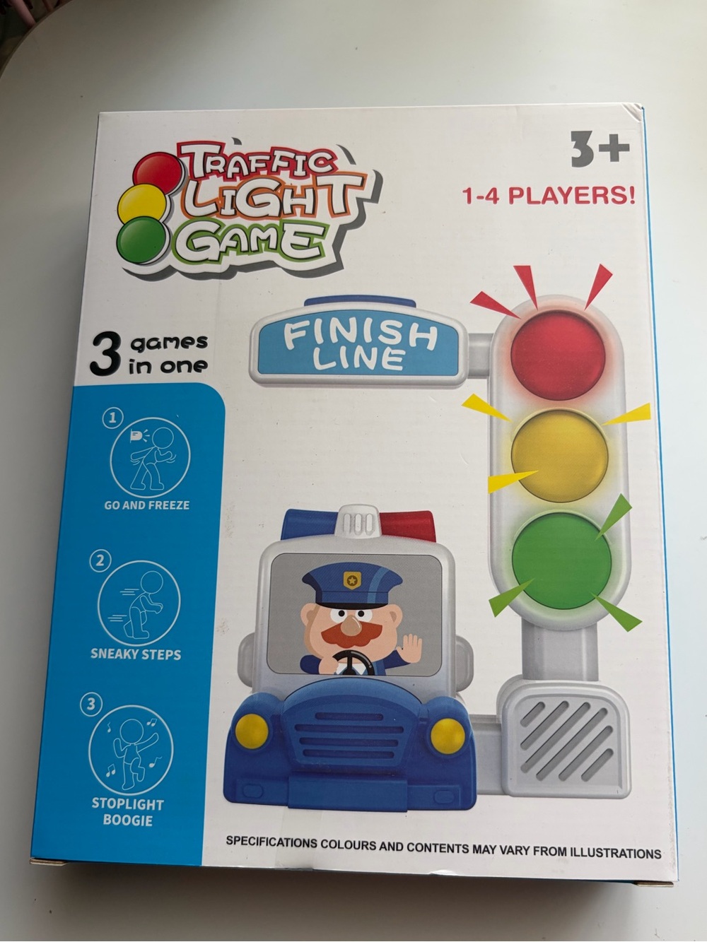Traffic light game- Red/yellow/Green